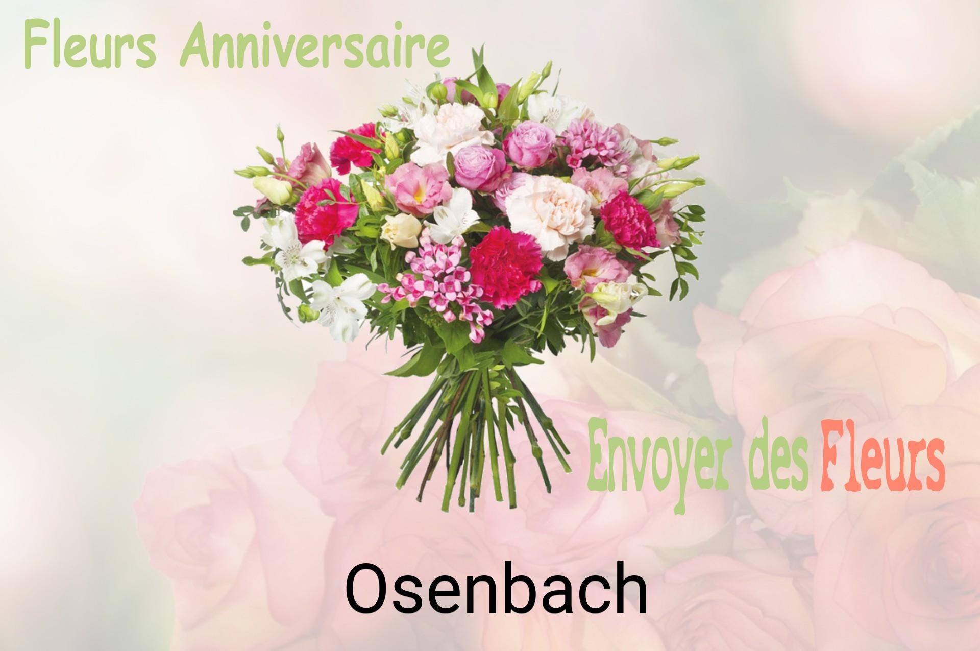 Bouquet de fleurs d’anniversaire livré à Osenbach